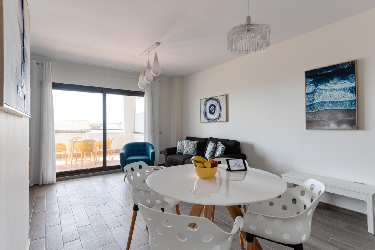 Homeforguest Apartamento En Residencia De Lujo Con Terraza Y Piscina La Guirra Esterno foto