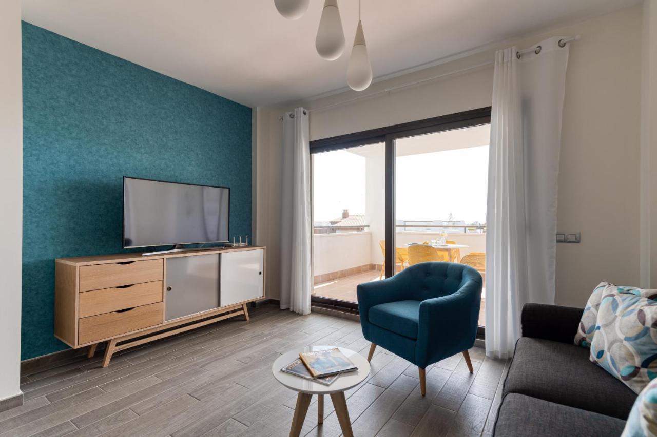 Homeforguest Apartamento En Residencia De Lujo Con Terraza Y Piscina La Guirra Esterno foto