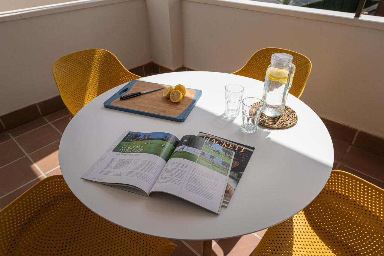 Homeforguest Apartamento En Residencia De Lujo Con Terraza Y Piscina La Guirra Esterno foto
